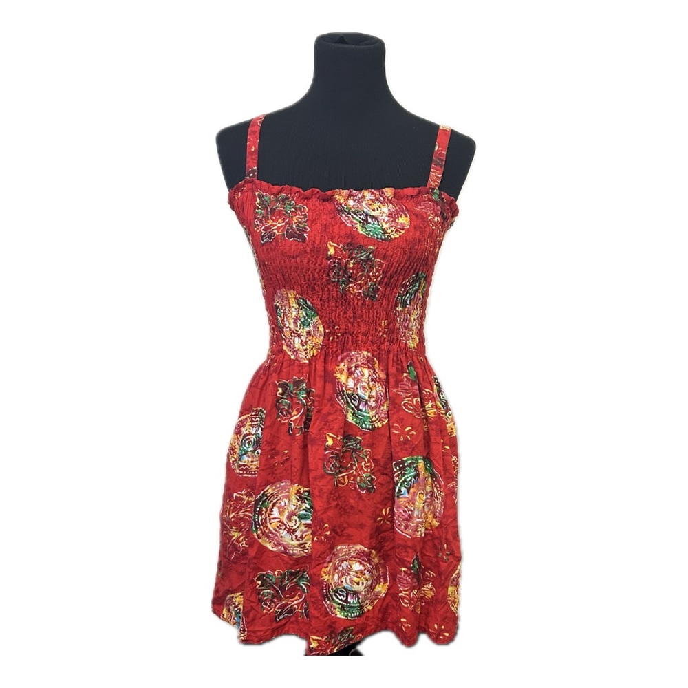 Red Summer Dress NO TAG ( Size xs - m )